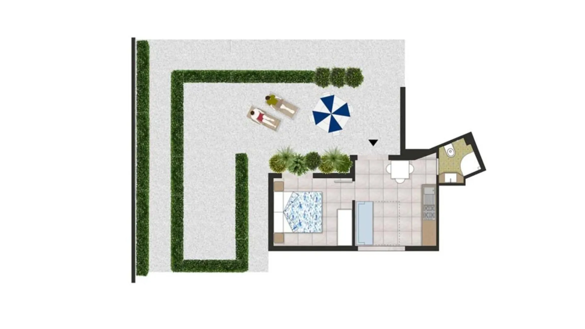 Villa Fantagali Apt 501 Marina di Campo Apartment